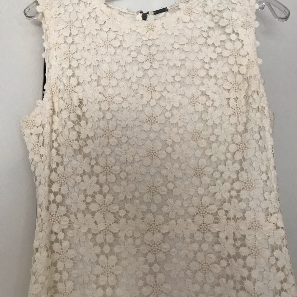Ivory Lace Elie Tahari Dress size 10